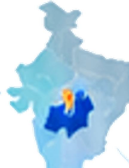 India network map